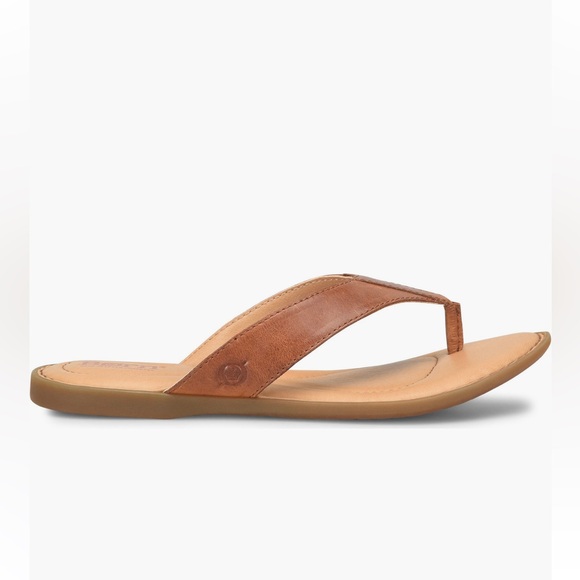 Born Women’s Ciara Flip Flop Brown Sandal - Picture 2 of 9
